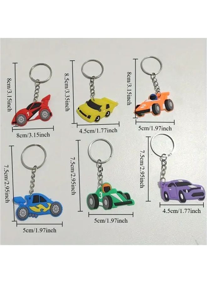 12 Pcs Colorful Keychains Party Gifts Car Keychains Holiday Decorations Mix 02 - Image 3